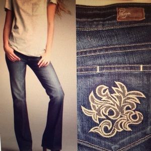 Paige Hollywood Hills Bootcut Jeans 29 Anthro